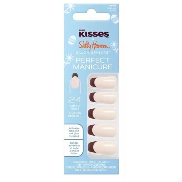 Sally Hansen x Hershey's Kisses Salon Effects Perfect Manicure Sweet Like Kisses - Picture 2 of 4